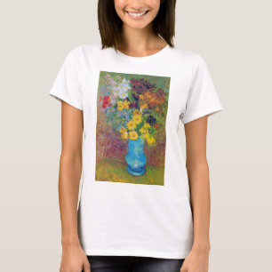 Camiseta Vase con Daisies y Anemones, Van Gogh