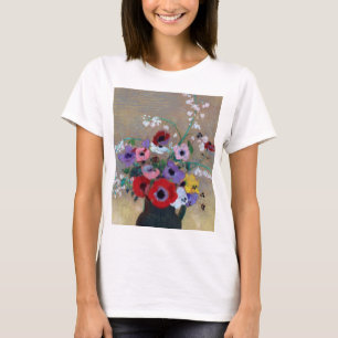 Camiseta Vase con flores mixtas, Redon