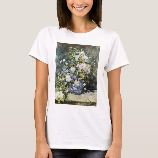 Camiseta Vase de flores (Anverso)