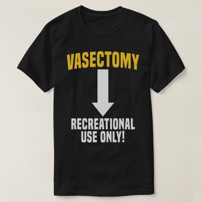 Camiseta Vasectomía Cirugía Sobreviviente de la familia de  (Diseño del anverso)