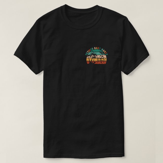Camiseta Vasectomía post-parto de bebé jubilado (Diseño del anverso)