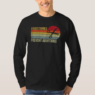 Camiseta Vasectomías ventilares mujeres Evitar Abortos Femi