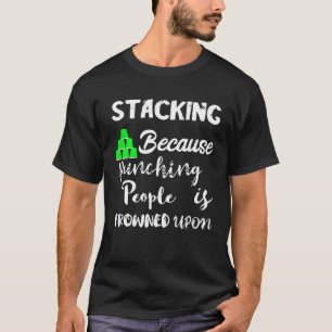 Camiseta Vasos de apilamiento rápido Sport Stacking Speed S