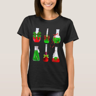 Camiseta Vasos de precipitados de lazo coqueta técnico de l