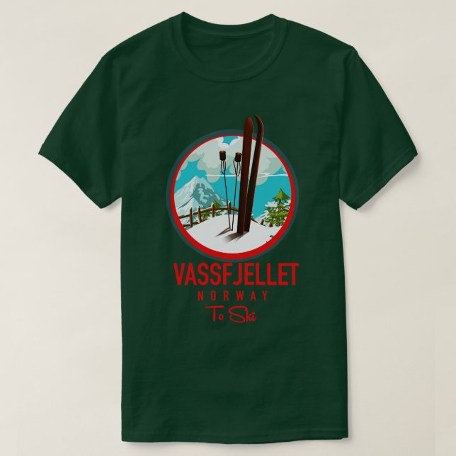 Camiseta Vassfjellet Norway (Diseño del anverso)