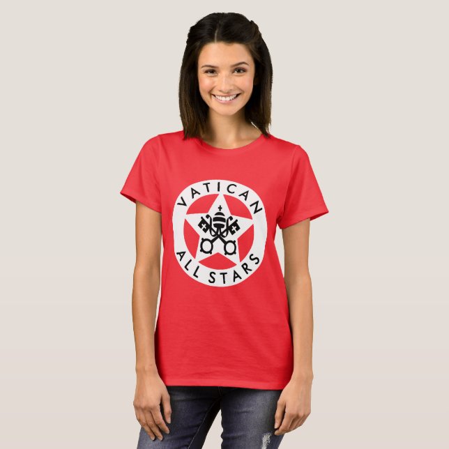 CAMISETA VATICAN ALL STARS (Anverso completo)