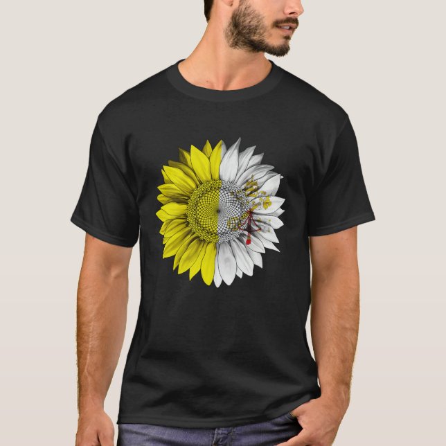 Camiseta Vatican City Flag Sunflower Vanticanien Root Proud (Anverso)