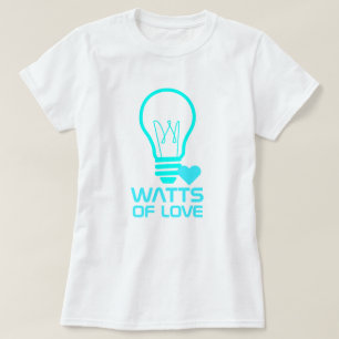 Camiseta Vatios de amor