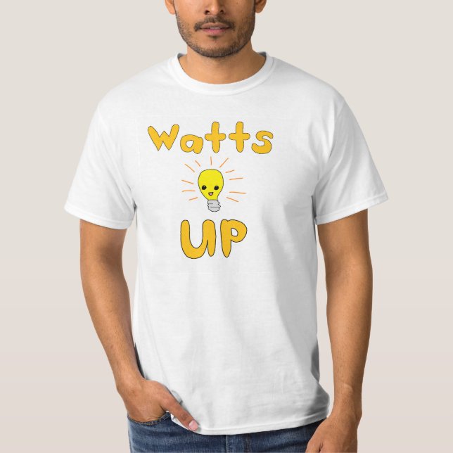 Camiseta Vatios para arriba (Anverso)