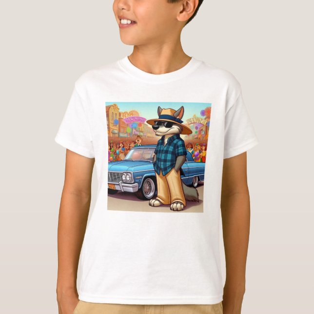 Camiseta Vato Lobo "Año Nuevo" (Anverso)