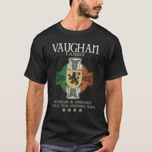 Camiseta Vaughan brazo Irlanda Cruz celta irlandesa
