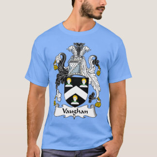Camiseta Vaughan Escudo de Armas Crest Familiar