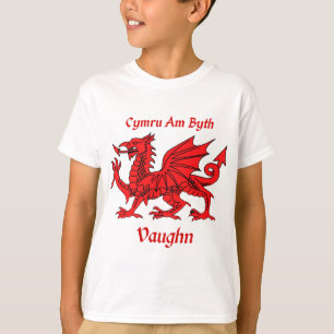 Camiseta Vaughn Welsh Dragon