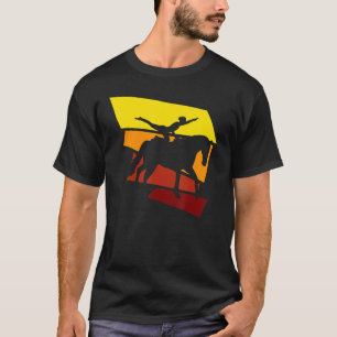 Camiseta Vaulando Retro En El Caballo