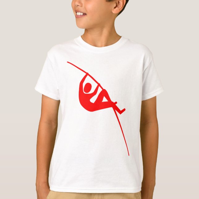 Camiseta Vaulting Pole - Rojo (Anverso)