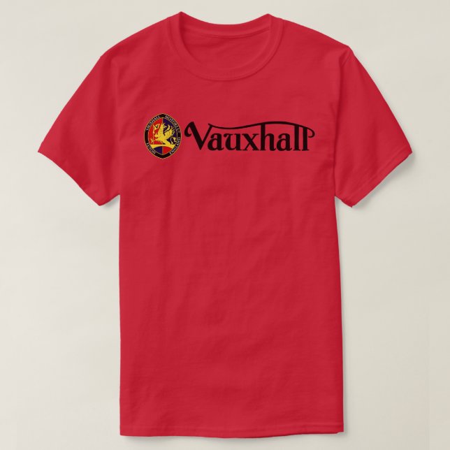 Camiseta Vauxhall (Diseño del anverso)