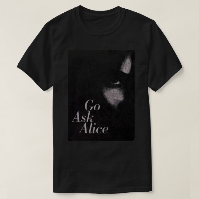 Camiseta vaya a preguntar alice, vaya a preguntar a la cami (Diseño del anverso)