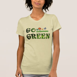 Camiseta Vaya a un bosque vegetariano ecológico ecológico