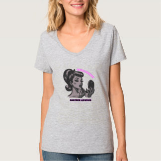 Camiseta Vaya, Compré Otro Lápiz Labial | Diseño Femenino
