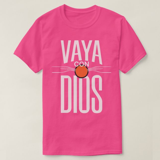 Camiseta Vaya con Dios (Diseño del anverso)