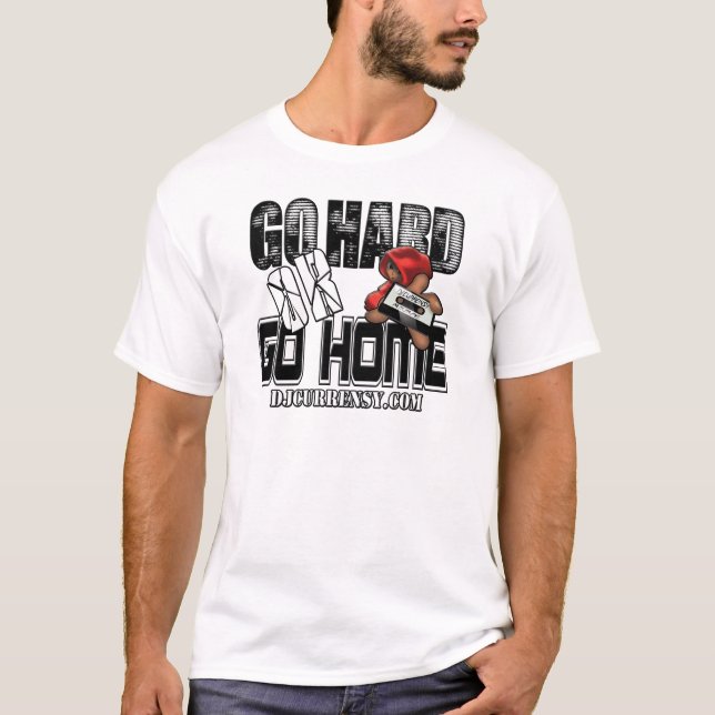 Camiseta VAYA DIFÍCILMENTE o VAYA A CASA (Anverso)