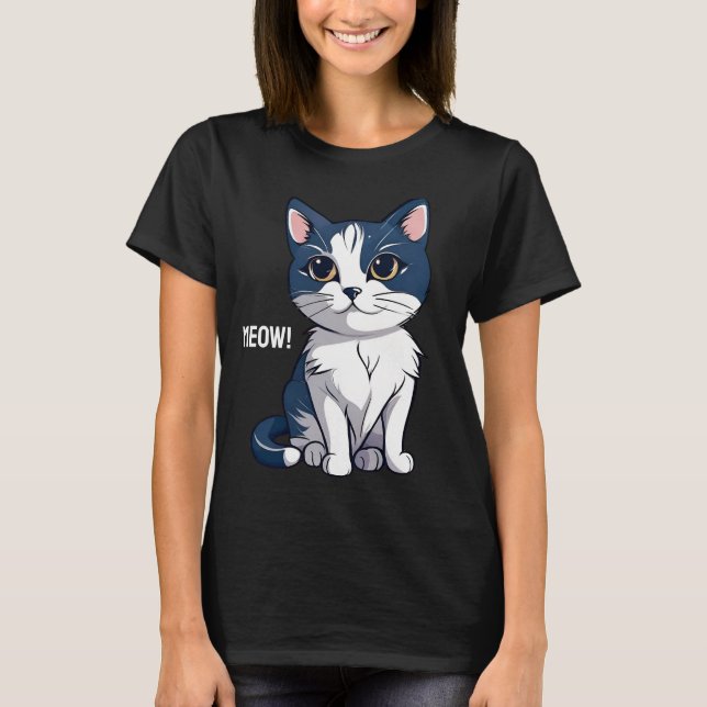 Camiseta ¡Vaya! Gato (Anverso)