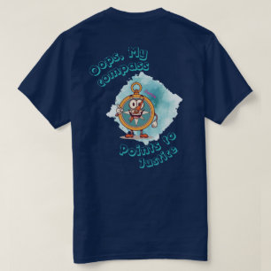 Camiseta Vaya, mi brújula apunta a la justicia