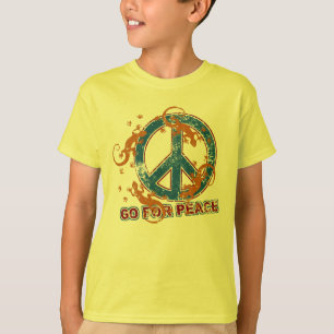 Camiseta VAYA POR LA PAZ geckos grunge + tu trasero.