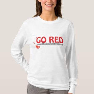 Camiseta VAYA ROJO previenen el CVD