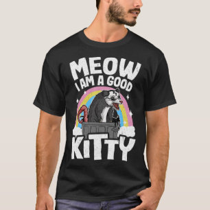 Camiseta Vaya, Soy Un Buen Kitty Chistes Opossum Meme Possu