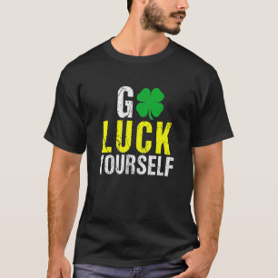 Camiseta Vaya Suerte Usted, Feliz Día de San Patricio, Cami