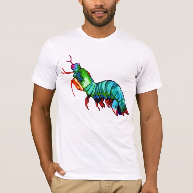 Camiseta ¡Vaya van camarón de predicador! (Anverso)