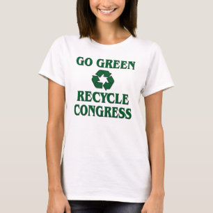 Camiseta Vaya verde - recicle al congreso