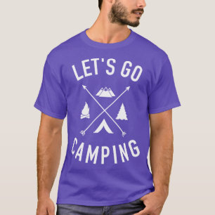 Camiseta Vayamos a acampar