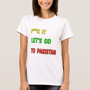 Camiseta Vayamos a Paquistán