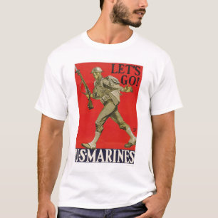 Camiseta ¡Vayamos!  Los E.E.U.U. Infantes de marina