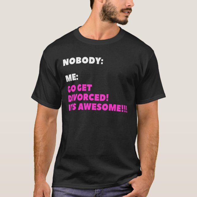 Camiseta Vayan a divorciarse - Meme divertido Fiesta del di (Anverso)