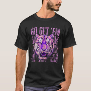 Camiseta Vayan por mí Tiger Mens Toddler Boys Chicas Mujere