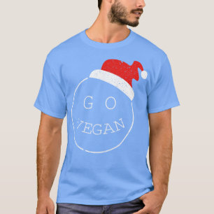 Camiseta Vayan Vegan Veganism Santa Hat Xmas