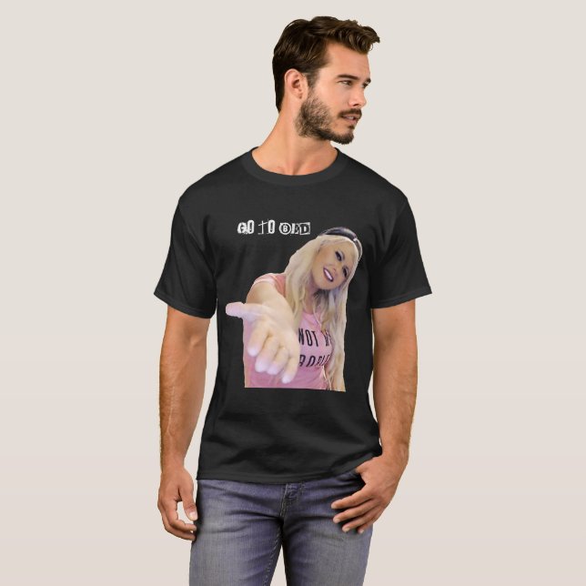 CAMISETA ¡VÁYASE A LA CAMA! (Anverso completo)