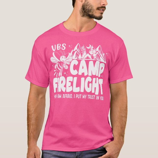 Camiseta Vbs Camp Firelight Vbs 2024 Vacation Bible School (Anverso)