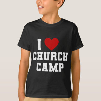 Camiseta VBS I Love Church Camp Iglesia cristiana Scho