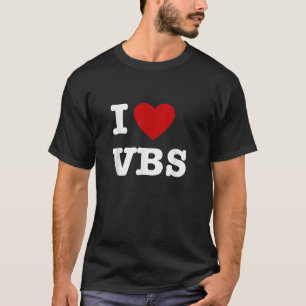 Camiseta VBS Me encanta Vacation Bible School Christian VBS