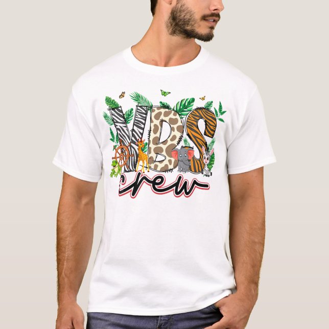 Camiseta Vbs Vbs 2024 Vacation Bible School Jungle Adv (Anverso)