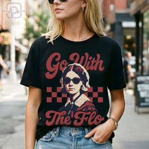 Camiseta Ve con el Flo Retro Florence Nightingale Enfermera