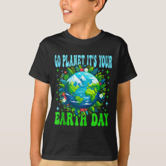 Camiseta Ve planeta día de la tierra tierra adorable amante