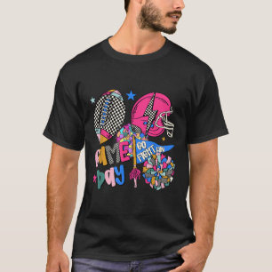 Camiseta Ve Tocan Ganar Touchdown Día de Partido de Fútbol 
