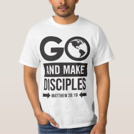 Camiseta Ve y Haz Discípulos
