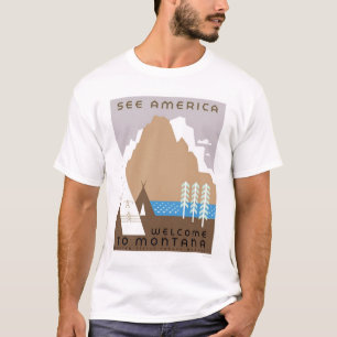 Camiseta Vea Montana y América WPA 1938