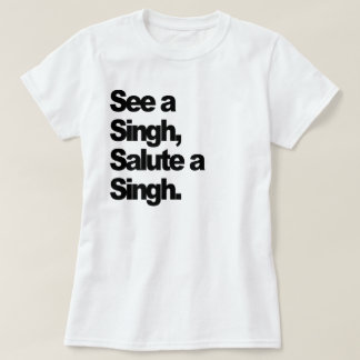 Camiseta "Vea un Singh" para mujer (original)